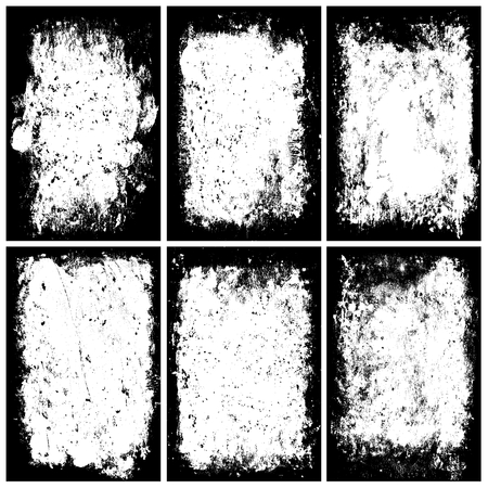 Distressed Framesのイラスト素材