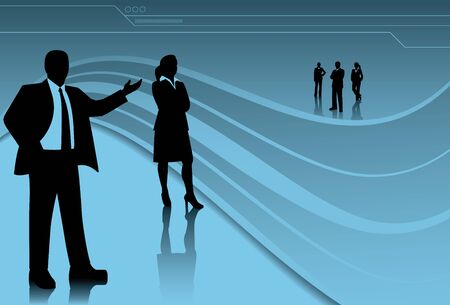 Office Associatesのイラスト素材