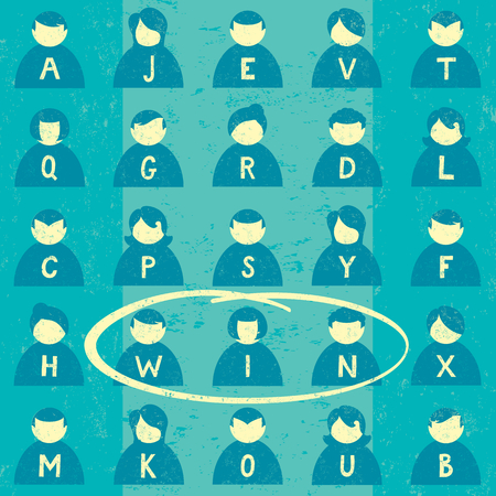 Finding a Winning Teamのイラスト素材