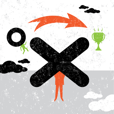 Obstacle Overcomerのイラスト素材