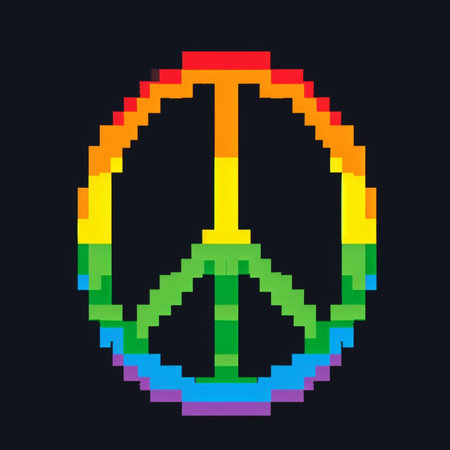 a color explosion of paint render a steampunk geared poly peace symbol creation abstract scupture generative ai artの素材