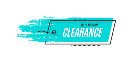 Flat promotion original banner, sales background, price tagのイラスト素材