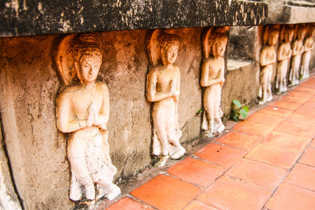 Ancient buddhist carving