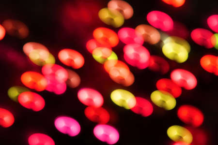 Blurred Christmas ligths backgroundの写真素材
