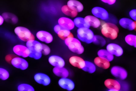Blurred Christmas ligths backgroundの写真素材