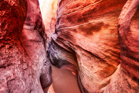 Hidden Slot Canyon in the Hearth of Grand Staircase Escalante National Monument, Utah, USA