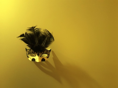 carnival mask in veniceの写真素材