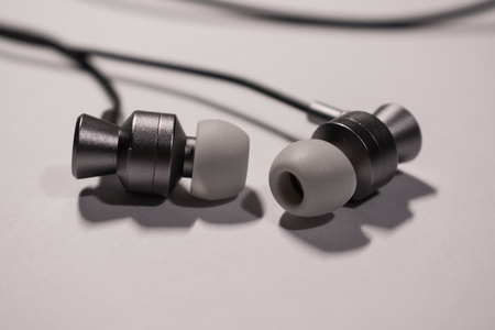 earphones and headphonesの写真素材
