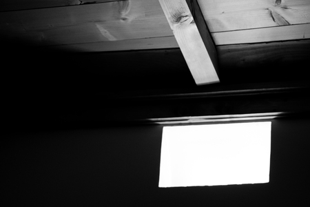 beams and lightの写真素材