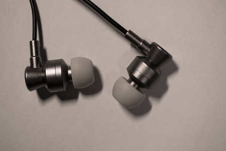 earphones and headphonesの写真素材