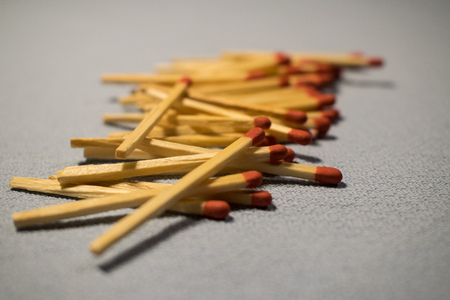 matches and match burningの写真素材