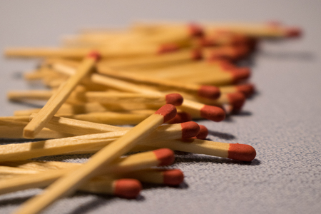 matches and match burningの写真素材