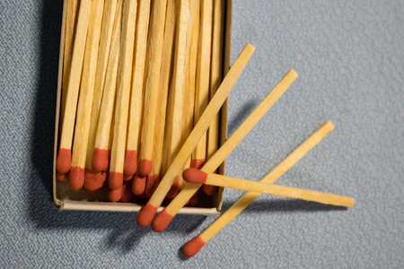 matches and match burningの写真素材