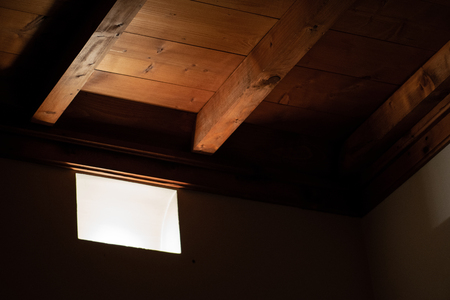 beams and lightの写真素材