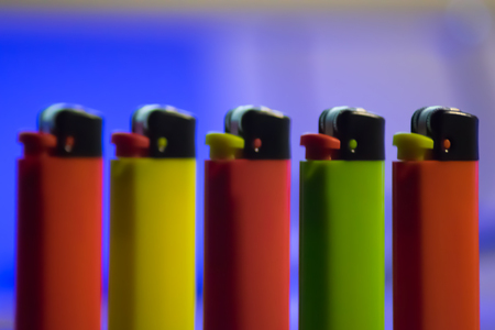 lighters modern designの写真素材
