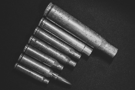 bullets of my gunの写真素材