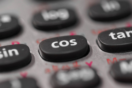calculatore breast and cosineの写真素材