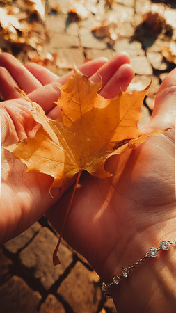remembering autumn leaves and orange colours