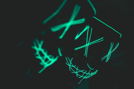 the purge horror led maskの写真素材