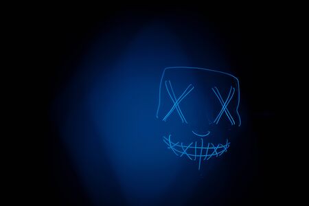 the purge horror led maskの写真素材