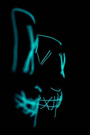 the purge horror led maskの写真素材