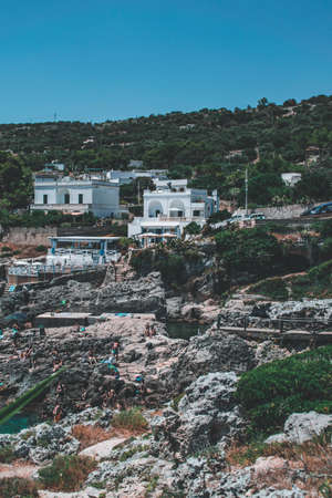 fantastic view on salento and puglia landの写真素材