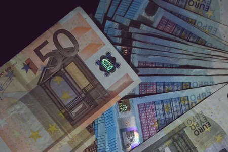 money in my walletの写真素材