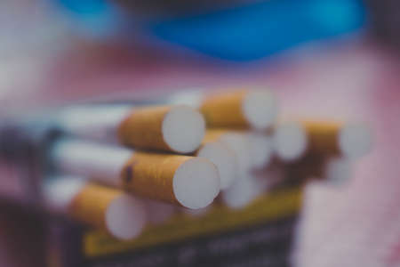 never smoke a cigaretteの写真素材