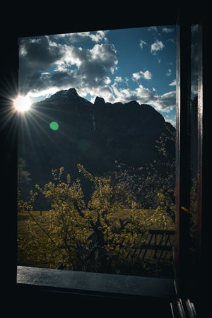 a great view on prave in vallecamonica