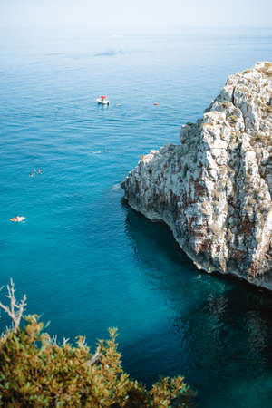a fantastic view on "il ciolo" in pugliaの写真素材