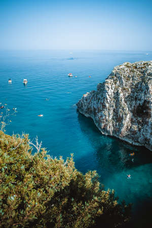 a fantastic view on "il ciolo" in pugliaの写真素材
