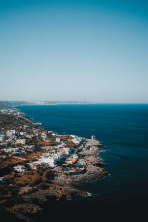 fantastic view on some lovely places in pugliaの写真素材