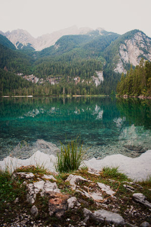 beautifull view on the tovel lake