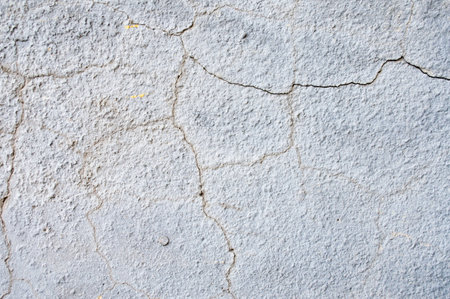 textured old concrete floor in an abandoned house