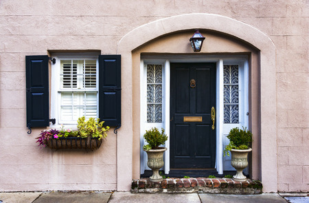 Doors and entrances scenic, unique, old, adorned architectureの写真素材