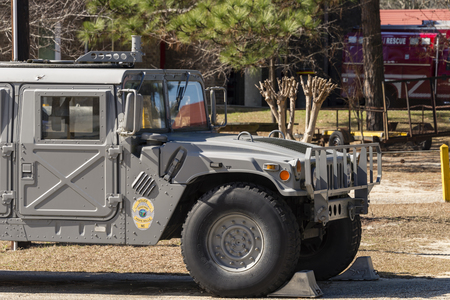 Hope Mills Police Vehicles Fleet readiness for emergency response to community concernsのeditorial素材