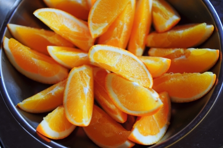 Orange mandarinの写真素材