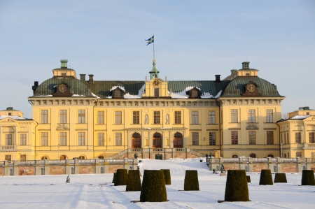 Drottningholms slott  royal palace  outside of Stockholm, Sweden  のeditorial素材