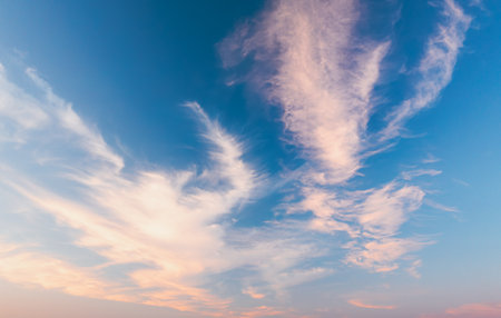 Dusk Sunset Skyの写真素材