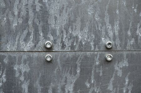 Metal structure with the shaped pattern. A close upの写真素材
