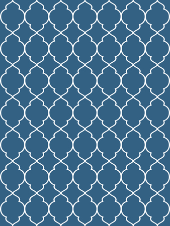 Background with a Moroccan motif in the trending color of navyの写真素材