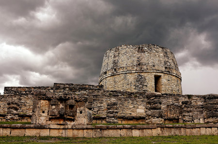 The observatory in Mayapan
