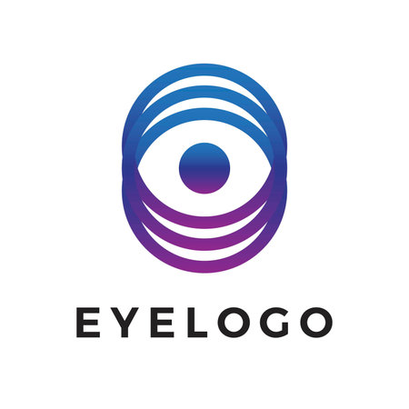 Eye Logoのイラスト素材