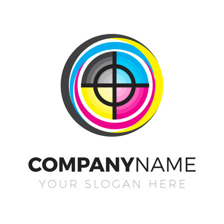 Print Logoのイラスト素材