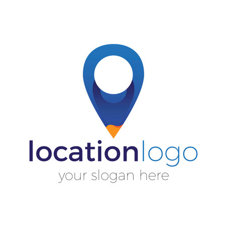 Location logoのイラスト素材