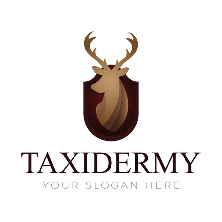 Taxidermy Logoのイラスト素材