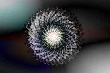 Swirling radial pattern background. Abstract design pattern of sun.の写真素材