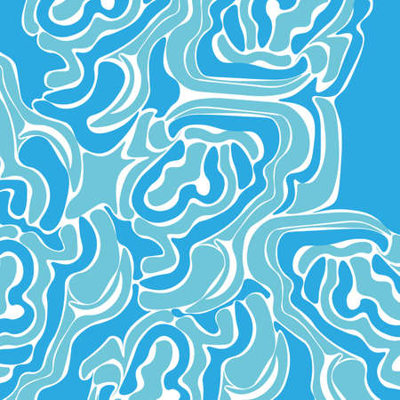 Blue colors seamless patternのイラスト素材
