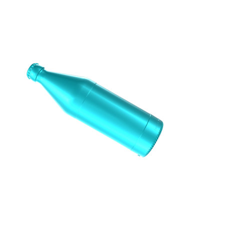 Bottle isolated on backgroundの写真素材