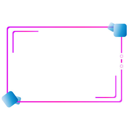 Abstract background with geometric shapes. vector illustration. Pink and blue colors.のイラスト素材